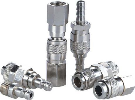 21 Series - European Industrial Mini Pneumatic Quick Release Couplings (DN 5)